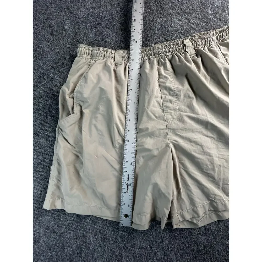 Columbia PFG Women's Omni-Shade Fishing Shorts Beige Size Large